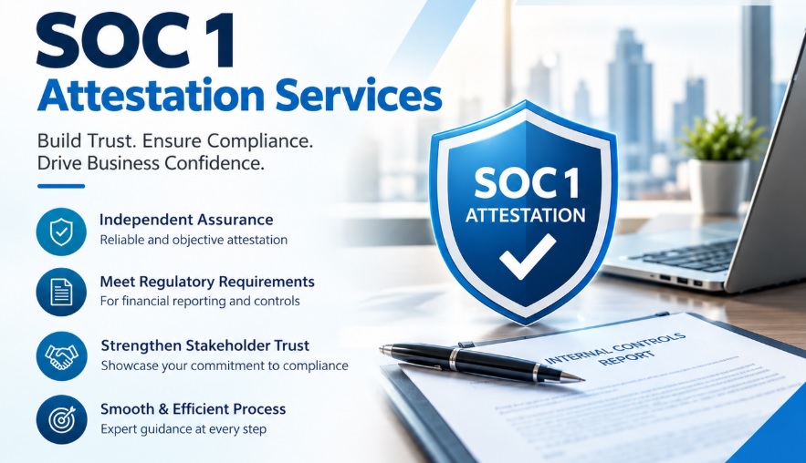 How SOC 1 Attestation Services Strengthen Financial Reporting Controls?